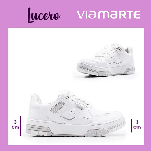 Zapatillas Via Marte Mujer Sneakers Lucero Moda Urbana