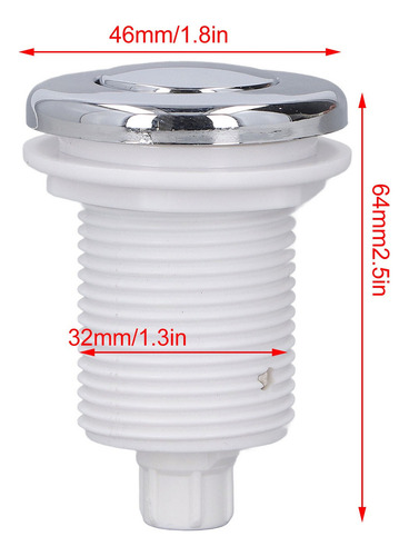 Para Kit De Botón De Interruptor Aire Triturador Basura