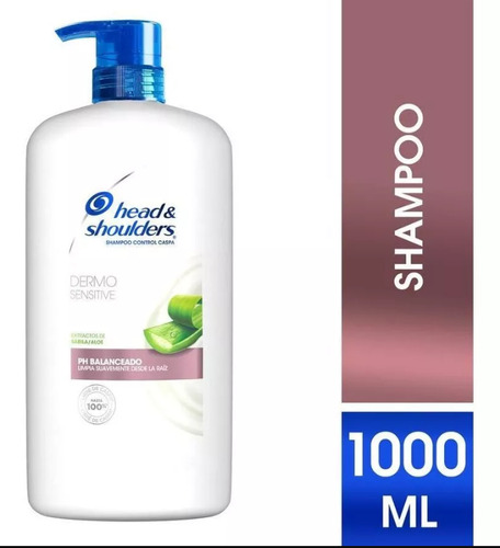 Shampoo Head & Shoulders Dermo Sensiti - L a $47900