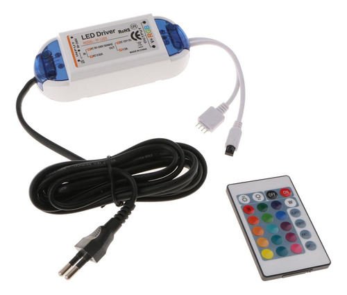 Led Integrado Rgb Power Controller 5a + Rgb Strip Light