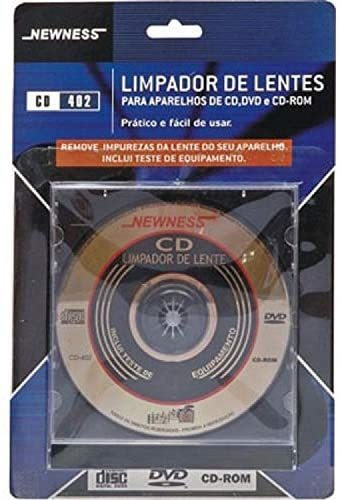 Limpador De Lentes Para Aparelhos De Cd - Dvd E Cd-rom