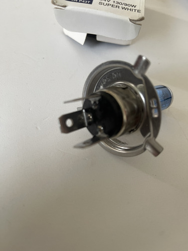 Ampolleta Bombilla Halógena 24v 130/90w Henkel Azul H4 P43t