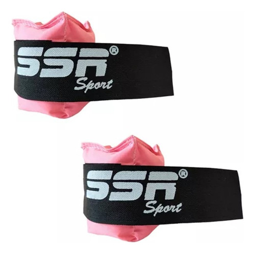 Par De Polainas Tobilleras 4kg Ssr Sport Rosa