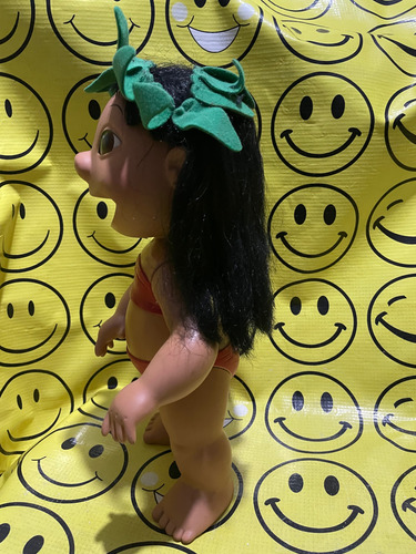 Lilo De Lilo Stich Muñeca Año 2001 Hasbro 28 Cm No Funciona (Usado)