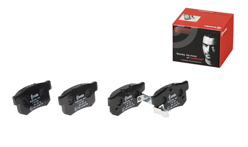 Kit Traseras Balatas Bajos Metales Brembo Honda Accord 93/94