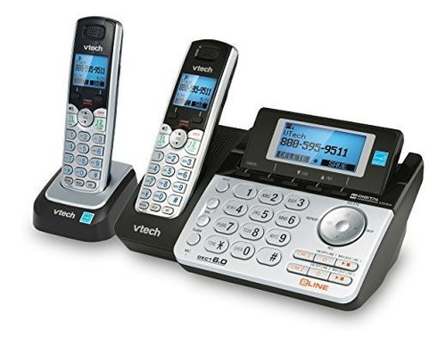 Imagen 3 de 3 de Vtech Ds6151-2 - Sistema De Teléfono Inalámbrico De 2 Línea