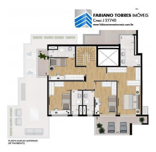Apartamento Para Venda Em Santo André, Jardim, 4 Dormitórios, 2 Suítes, 3 Banheiros, 3 Vagas - Palmer_2-734748