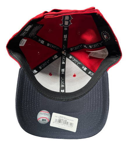 Gorra New Era Original Boston Red Sox Mlb 9 Forty Curva Red