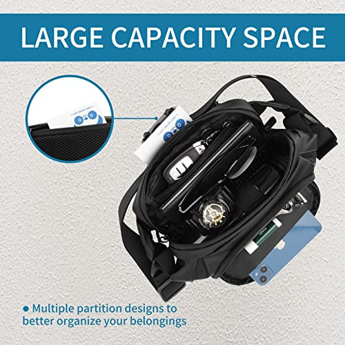 Fanny Pack For Men,dog Walking Fanny Pack With 4-zipper Pock