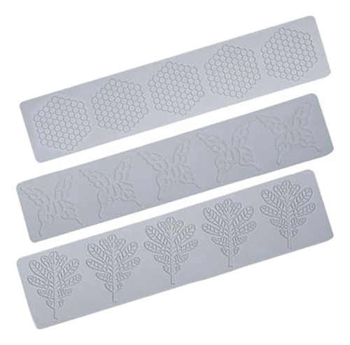 Molde Para Fondant Para Tartas, 3 Piezas, Forma De Panal De