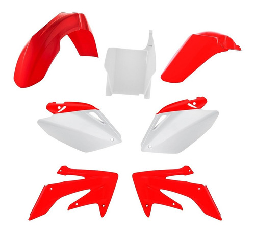 Kit Plasticos Cachas Para Honda Crf 250 R 2004 A 2005