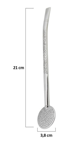 Imagem 4 de 4 de Bomba De Chimarrão E Tereré Inox Promate 24204