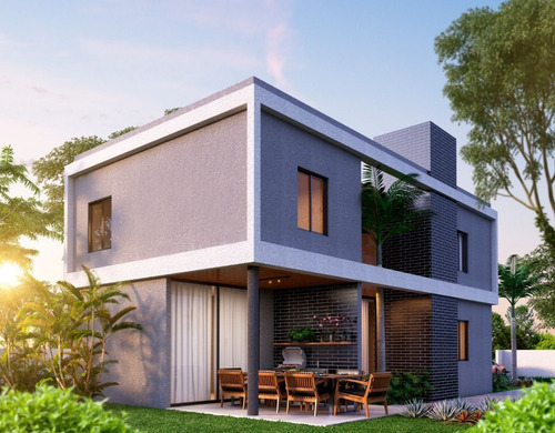Imagem 18 de 21 de Ref: Ca006 - Linda Casa E Construção, Portal Do Sol, 4 Suítes