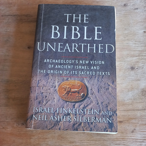 Livro  The Bible Unearthed Israel Finkeltein 