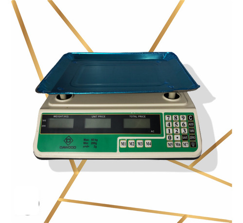 Balanza Grande 200g-40k Bodega Bateria Recarga Electrica X3u
