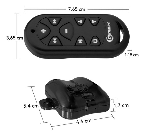 Controle Longa Distancia Tlc 3000 Taramps 300 Mts