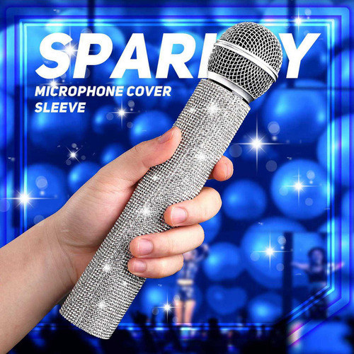 Rxp 3 Capas Para Microfone Com Strass