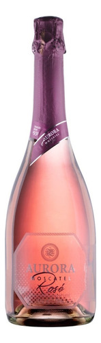 Espumante Brasileiro Rosé Aurora Moscatel Garrafa 750mlAurora 2021 adega Aurora 750 ml