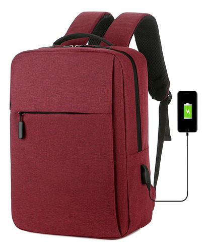 Mochila De Negocios Personalizada Para Computadora Usb, Moch