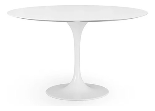 Mesa De Comedor Diseño Minimalista Blanca Tulip 100cm