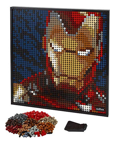 Kit De Construcción Lego Art Marvel Studios Iron Man 31199