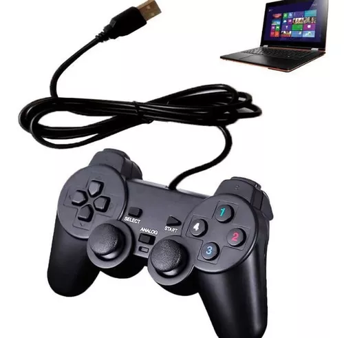 Controle Para Pc Usb Com Fio Jogos Game Notebook Computador