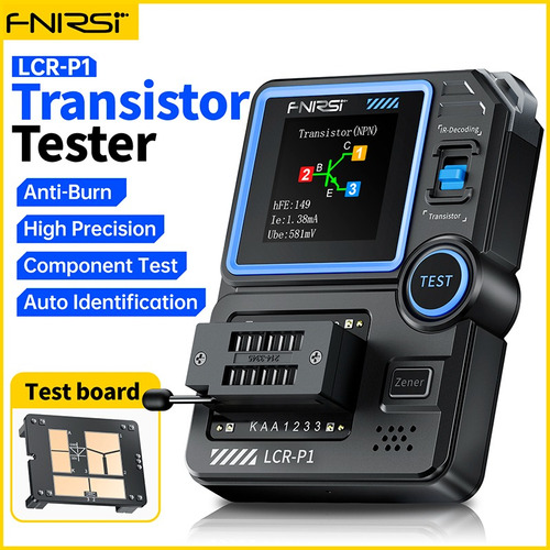 Probador De Componentes Multifuncion Lcr-p1 Fnirsi