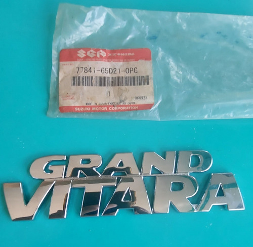 Emblema Gran Vitara Original