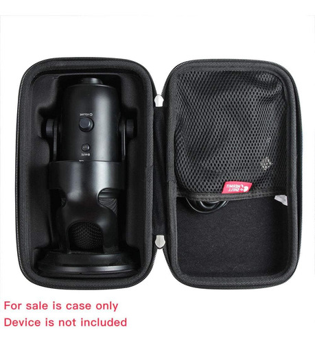 Estuche De Viaje Hermitshell Para Microfono Blue Yeti Pro