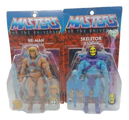 Heman Y Skeletor Exclusivos Super 7 Filmation Motu Ultimate