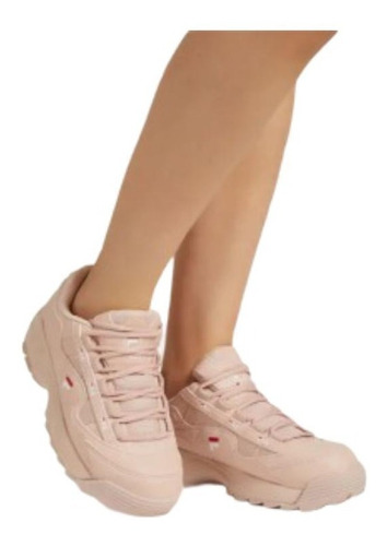 Imagem 2 de 6 de Tênis Feminino Rose Casual Escama Fila Formation Original