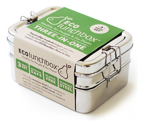 Lonchera Ecologica Eco Lunchbox Recipiente Para Almuerzo