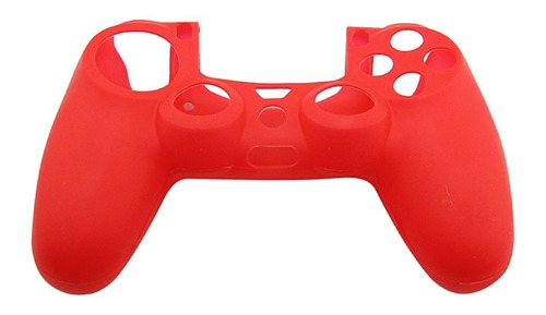 Funda Silicona Mando Ps4 Rojo