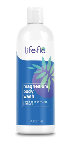 Life-flo Gel De Baño De Magnesio Con Aceites Esenciales De.