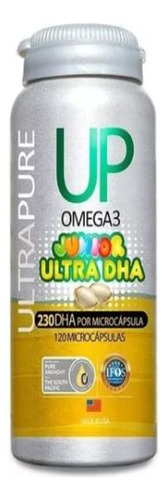 Omega 3 Up Junior Ultrapure 120 Microcápsulas Sabor Neutro