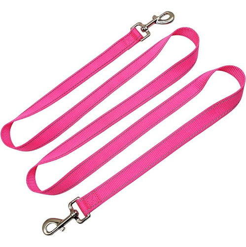 Tie Correa Para Perro Nailon 6 Pies Ancho Reflectante Gruesa