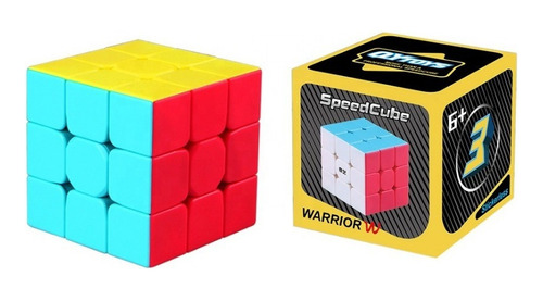 Cubo Rubik 3x3 Warrior W Qiyi Stickerless - Nuevo Original 