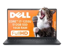 Comprar Laptop Core I7 12va, 16gb, 512gb Ssd, Dell 15.6 Fhd Iris W11