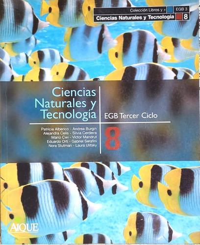 Libro Ciencias Naturales Y Tecnologia 8 Aique