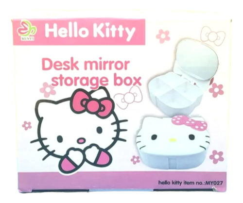 Caja De Almacenamiento De Hello Kitty Regalo Kawaii Niñas 