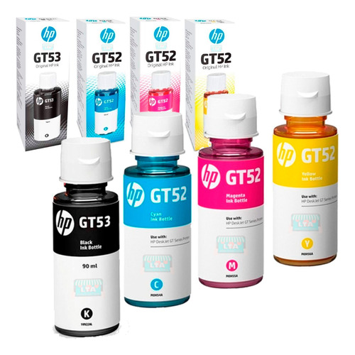 Pack 4 Botellas Tinta Original Hp Ink Tank 315