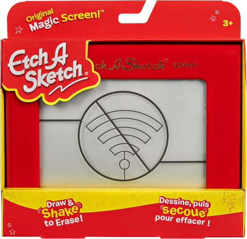 Juguete Clásico Rojo De Dibujo Para Niños Desde