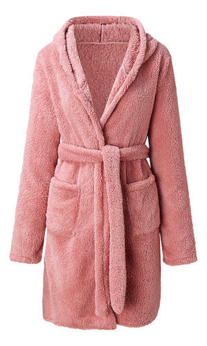Bata Tipo Kimono De Ducha Con Capucha Para Mujer, Bata De Ba