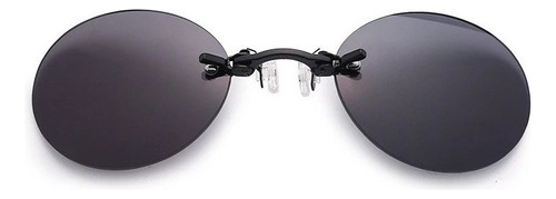 Óculos De Sol Redondos Pequenos Estilo Matrix Uv400