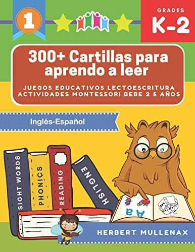 Libro: 300+ Cartillas Para Aprendo A Leer Juegos Educativos