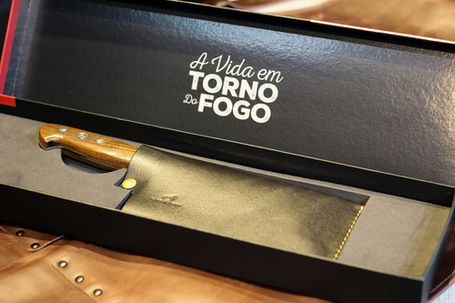 Imagem 4 de 10 de Cutelo Artesanal Inox Qualidade Brazzero Carborundum