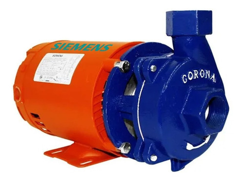 Bomba Centrifuga Agua Motor Siemens De 1 Hp Corona 110v