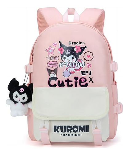 2024 Nueva Gran Oferta Niña Kuromi Linda Mochila 1-3 Grado L