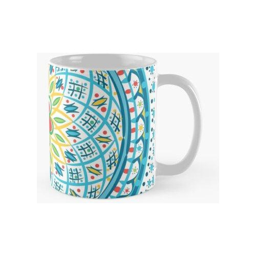 Taza Adorno Del Día Tunecino Calidad Premium