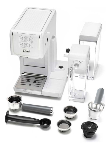 Cafetera Express Oster Primalatte Touch Bvstem6801w White